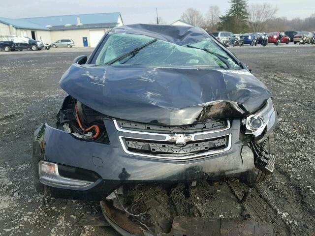 1G1RD6E45DU149294 - 2013 CHEVROLET VOLT BLACK photo 9