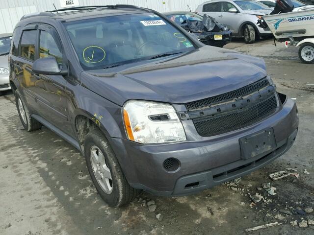 2CNDL63F376041084 - 2007 CHEVROLET EQUINOX LT GRAY photo 1