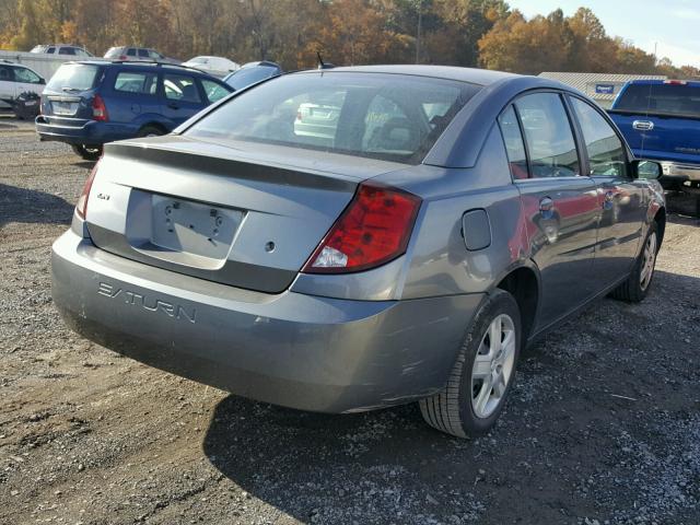 1G8AJ55F46Z123360 - 2006 SATURN ION GRAY photo 4