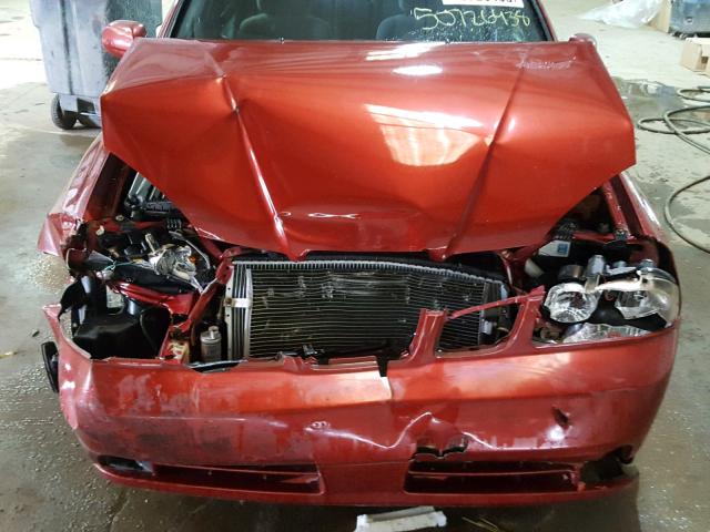 KL5JD56Z45K223655 - 2005 SUZUKI FORENZA S RED photo 7