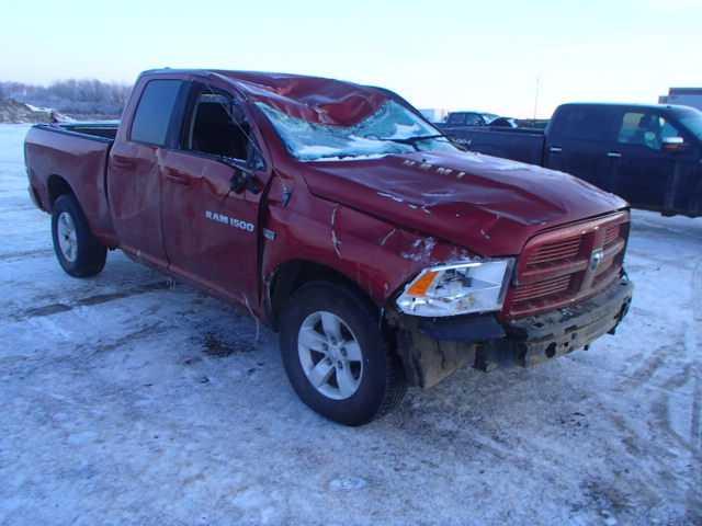 1C6RD7HT1CS279929 - 2012 DODGE RAM 1500 S RED photo 1