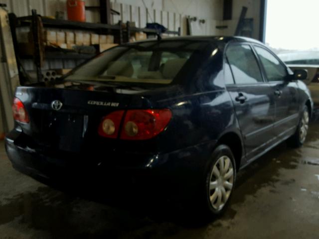 1NXBR32E76Z758598 - 2006 TOYOTA COROLLA CE BLUE photo 4