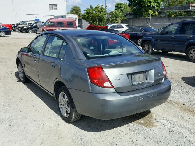 1G8AJ52F05Z102427 - 2005 SATURN ION LEVEL GRAY photo 3