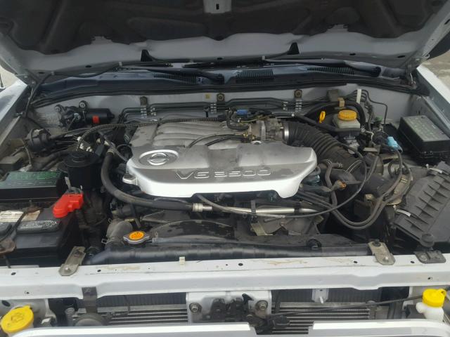 JN8DR09Y12W724705 - 2002 NISSAN PATHFINDER SILVER photo 7