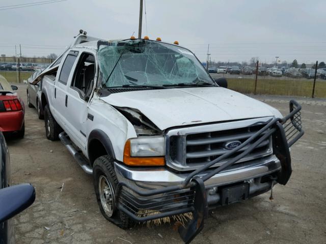 1FTNW21F21EC89549 - 2001 FORD F250 SUPER WHITE photo 1