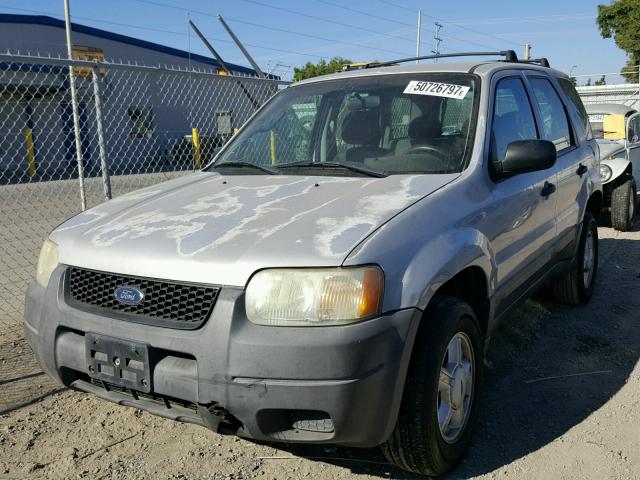 1FMYU02134KA30354 - 2004 FORD ESCAPE XLS SILVER photo 2