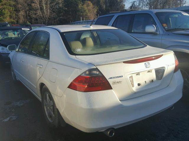 JHMCN36437C001516 - 2007 HONDA ACCORD HYB WHITE photo 3