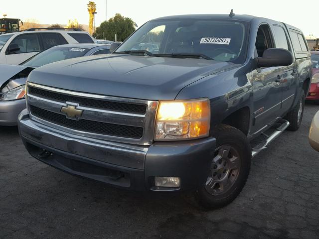 3GCEK13Y48G186415 - 2008 CHEVROLET SILVERADO GRAY photo 2