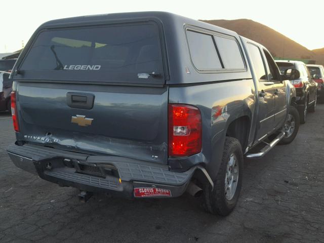 3GCEK13Y48G186415 - 2008 CHEVROLET SILVERADO GRAY photo 4