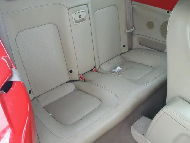 3VWBM31Y54M346502 - 2004 VOLKSWAGEN NEW BEETLE 红色 照片 6