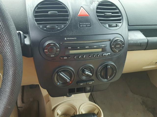 3VWBM31Y54M346502 - 2004 VOLKSWAGEN NEW BEETLE 红色 照片 9