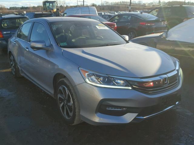 1HGCR2F93HA245743 - 2017 HONDA ACCORD EXL GRAY photo 1