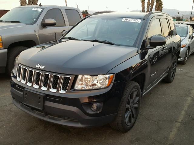 1C4NJCEB7CD678658 - 2012 JEEP COMPASS LA BLACK photo 2