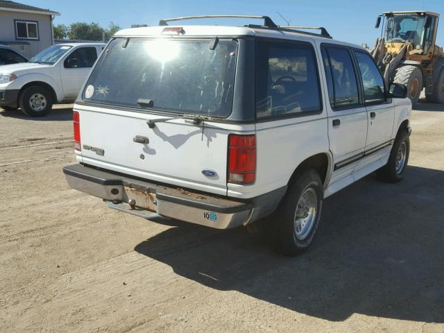 1FMDU34X9PUD86124 - 1993 FORD EXPLORER WHITE photo 4