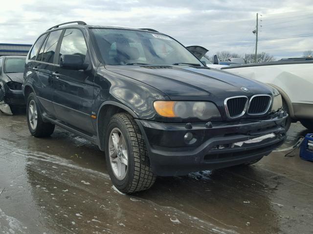 5UXFA53533LW26557 - 2003 BMW X5 3.0I BLACK photo 1