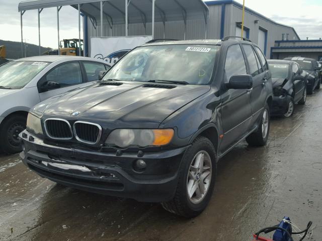 5UXFA53533LW26557 - 2003 BMW X5 3.0I BLACK photo 2