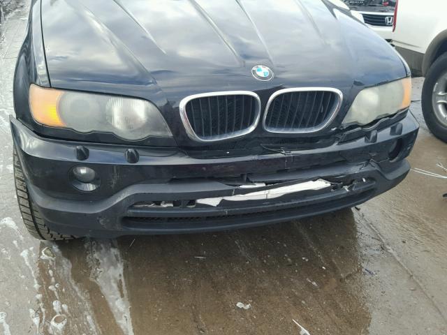 5UXFA53533LW26557 - 2003 BMW X5 3.0I BLACK photo 9