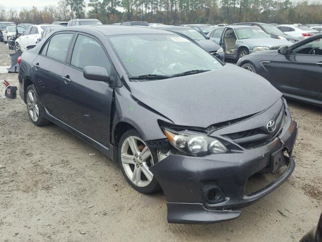 5YFBU4EE8DP091751 - 2013 TOYOTA COROLLA BA GRAY photo 1