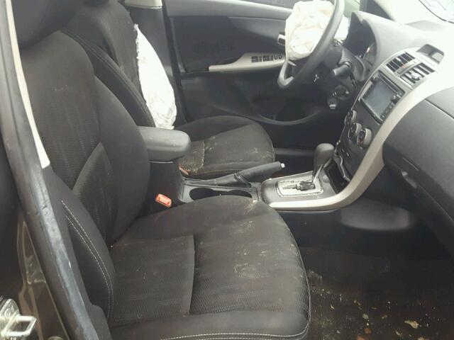 5YFBU4EE8DP091751 - 2013 TOYOTA COROLLA BA GRAY photo 5