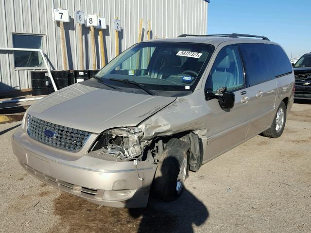 2FMDA522X7BA36437 - 2007 FORD FREESTAR S GOLD photo 2