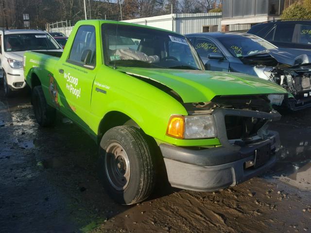 1FTYR10U35PA42730 - 2005 FORD RANGER GREEN photo 1