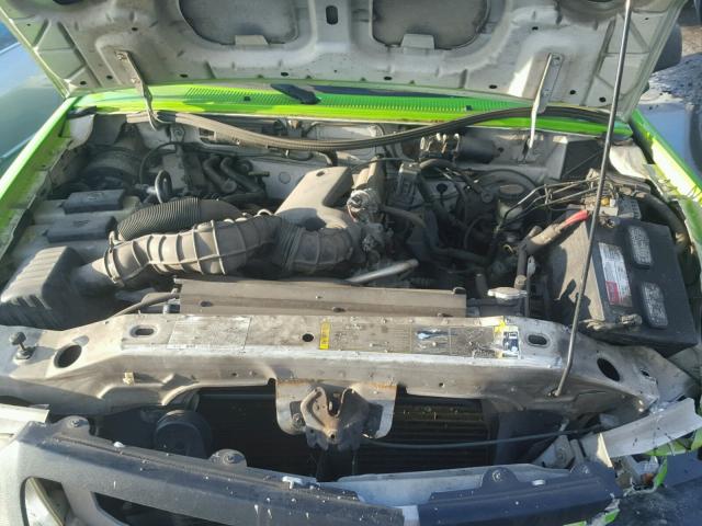 1FTYR10U35PA42730 - 2005 FORD RANGER GREEN photo 7