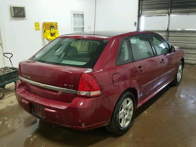 1G1ZT68NX7F186034 - 2007 CHEVROLET MALIBU MAX PURPLE photo 4