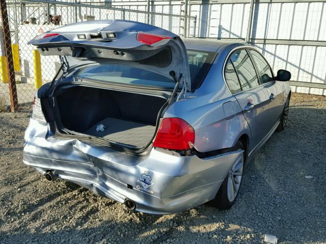 WBAPN7C53BA780537 - 2011 BMW 335 D BLUE photo 4