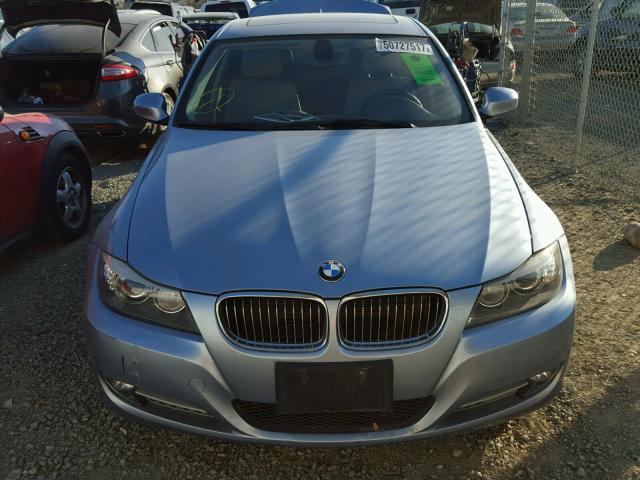 WBAPN7C53BA780537 - 2011 BMW 335 D BLUE photo 9