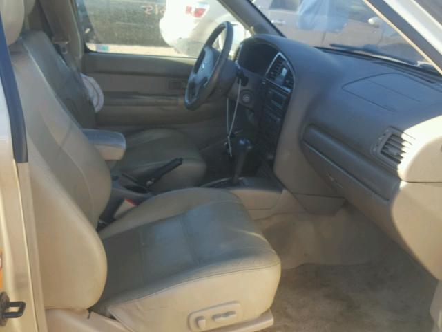 JN8DR09Y52W742656 - 2002 NISSAN PATHFINDER BEIGE photo 5