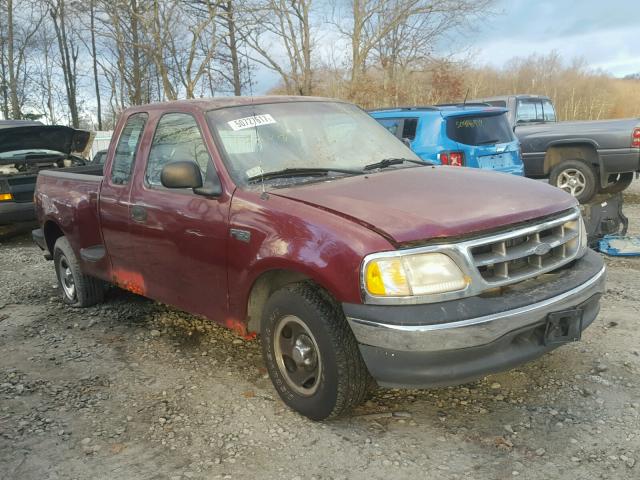2FTZX0723XCA92167 - 1999 FORD F150 BURGUNDY photo 1