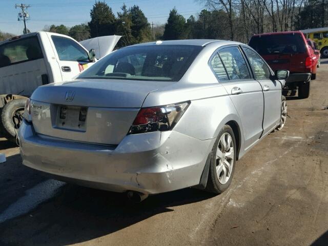 1HGCP26809A064498 - 2009 HONDA ACCORD EXL SILVER photo 4