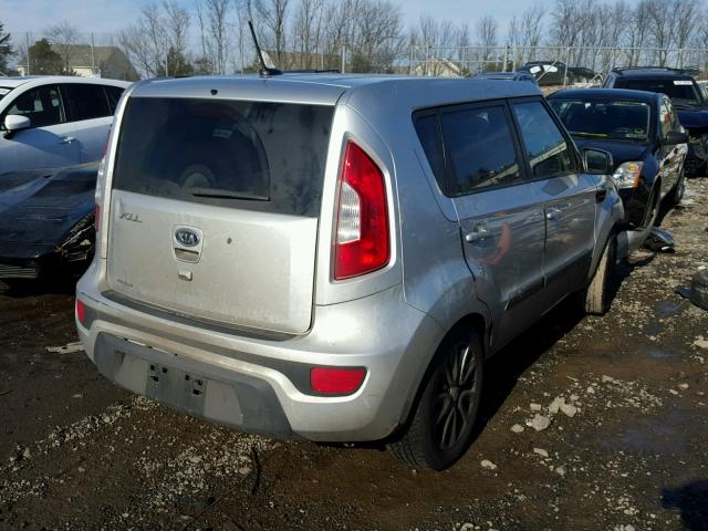 KNDJT2A61C7372341 - 2012 KIA SOUL + SILVER photo 4