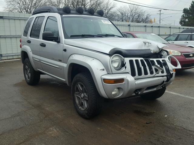 1J4GL38K63W568133 - 2003 JEEP LIBERTY RE SILVER photo 1
