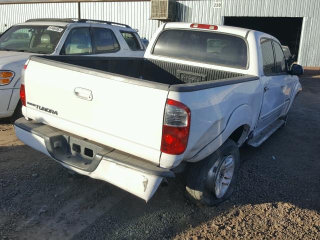 5TBET38196S562411 - 2006 TOYOTA TUNDRA DOU WHITE photo 4