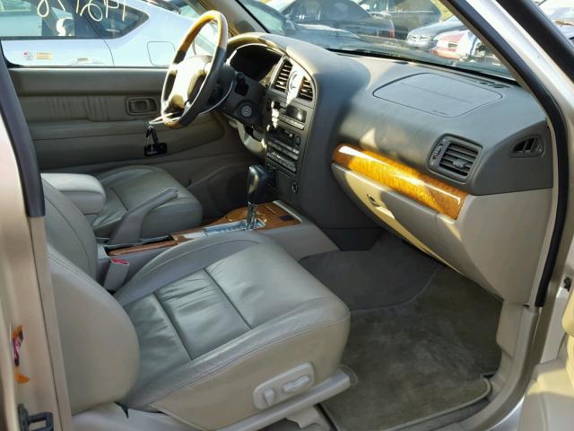 JNRDR07Y71W102574 - 2001 INFINITI QX4 TAN photo 5