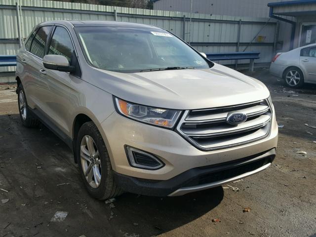 2FMPK4K95HBB02959 - 2017 FORD EDGE TITAN GOLD photo 1