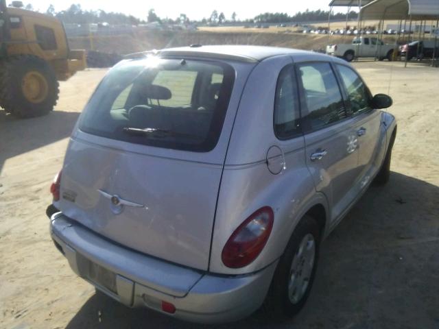 3A8FY48B18T241010 - 2008 CHRYSLER PT CRUISER SILVER photo 4