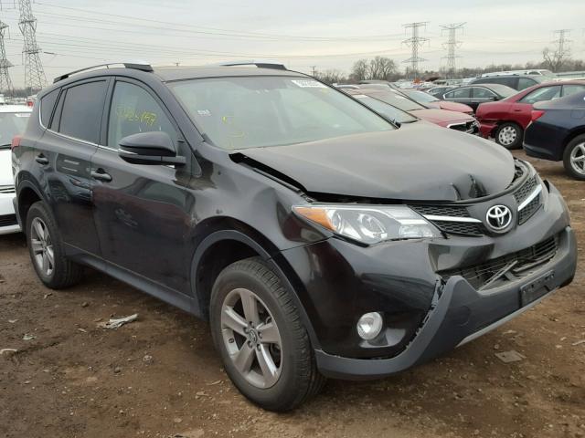 2T3WFREV4FW136413 - 2015 TOYOTA RAV4 XLE BLACK photo 1