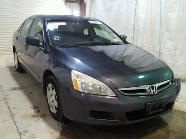 1HGCM55447A090379 - 2007 HONDA ACCORD LX BLUE photo 1