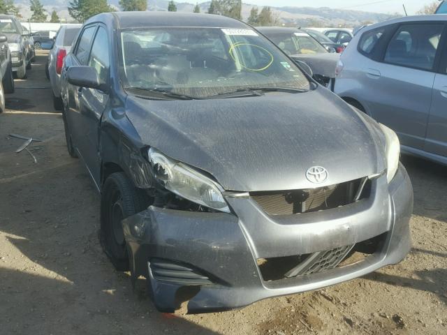 2T1KU40E99C142611 - 2009 TOYOTA COROLLA MA CHARCOAL photo 1