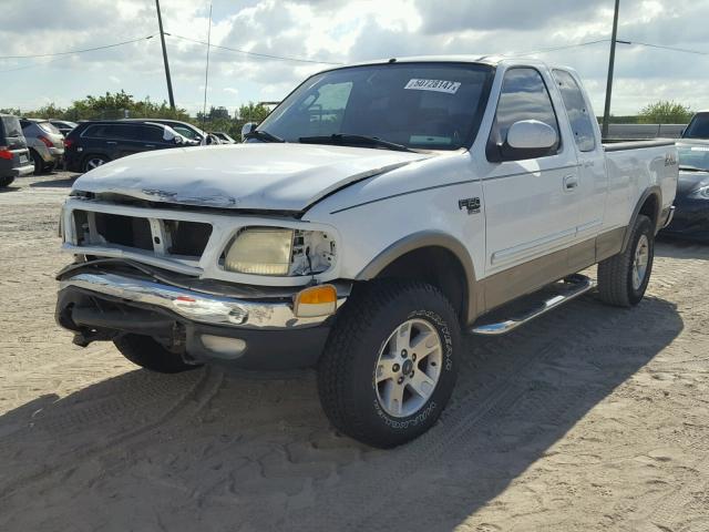 1FTRX18L83NA15442 - 2003 FORD F150 WHITE photo 2