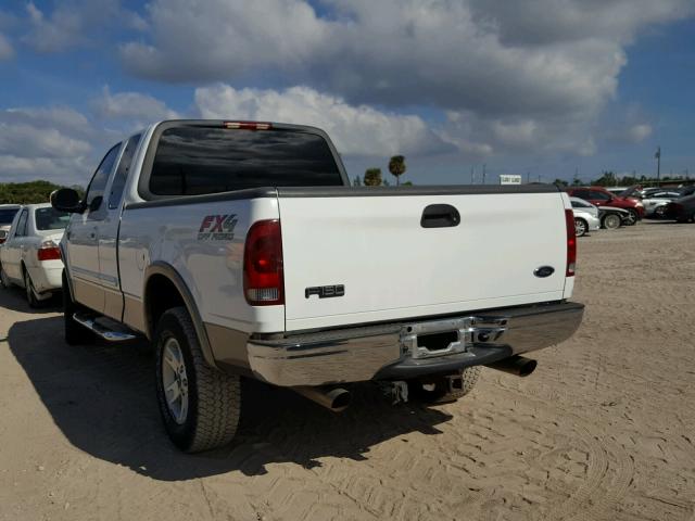 1FTRX18L83NA15442 - 2003 FORD F150 WHITE photo 3