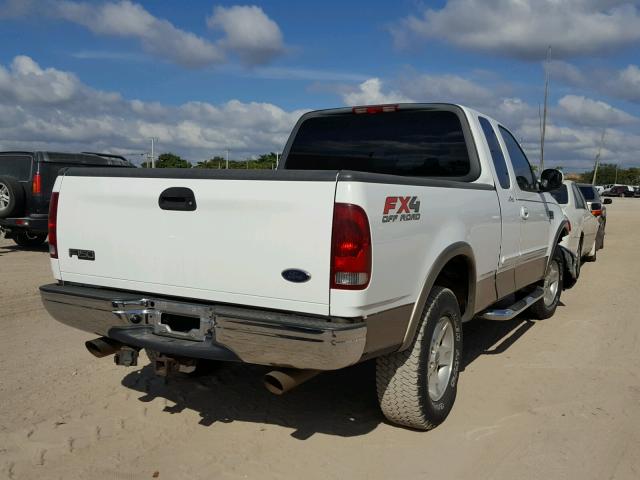 1FTRX18L83NA15442 - 2003 FORD F150 WHITE photo 4