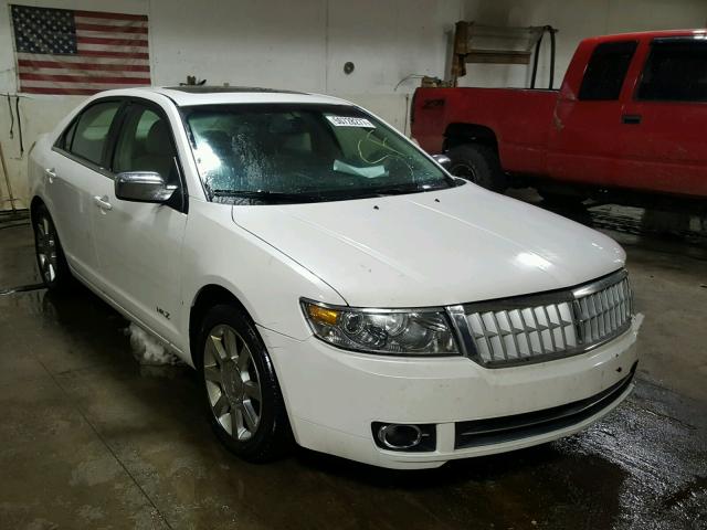 3LNHM26T49R615311 - 2009 LINCOLN MKZ WHITE photo 1