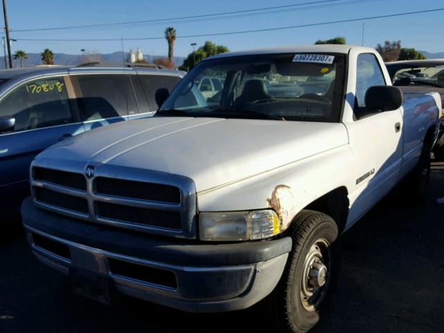 3B7KC26W5XM581087 - 1999 DODGE RAM 2500 WHITE photo 2