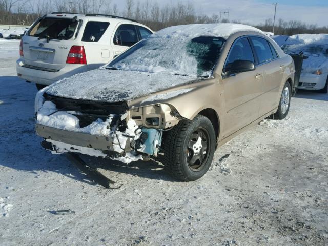 1G1ZG57B38F169924 - 2008 CHEVROLET MALIBU LS GOLD photo 2