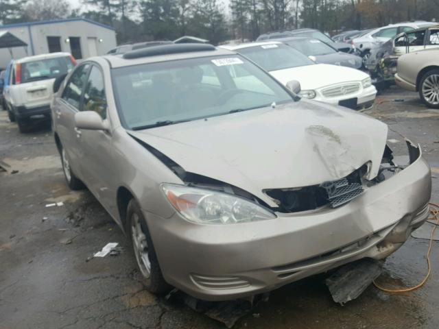 4T1BE32K34U310230 - 2004 TOYOTA CAMRY LE ოქროსფერი ფოტო 1