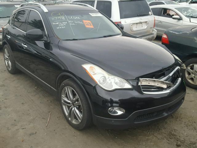 JN1AJ0HR3BM850711 - 2011 INFINITI EX35 BASE BLACK photo 1