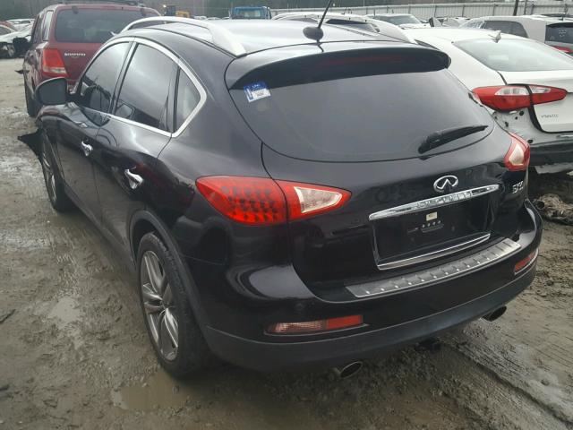 JN1AJ0HR3BM850711 - 2011 INFINITI EX35 BASE BLACK photo 3